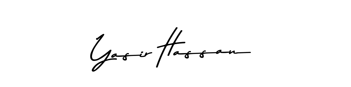 You should practise on your own different ways (Asem Kandis PERSONAL USE) to write your name (Yasir Hassan) in signature. don't let someone else do it for you. Yasir Hassan signature style 9 images and pictures png