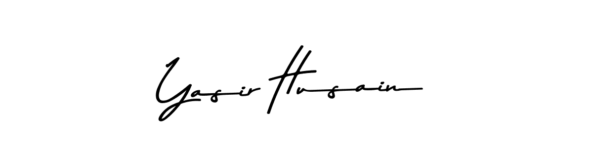 You should practise on your own different ways (Asem Kandis PERSONAL USE) to write your name (Yasir Husain) in signature. don't let someone else do it for you. Yasir Husain signature style 9 images and pictures png