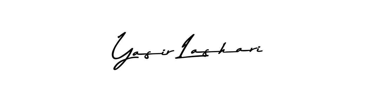 Use a signature maker to create a handwritten signature online. With this signature software, you can design (Asem Kandis PERSONAL USE) your own signature for name Yasir Lashari. Yasir Lashari signature style 9 images and pictures png