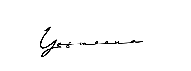 Make a beautiful signature design for name Yasmeena. Use this online signature maker to create a handwritten signature for free. Yasmeena signature style 9 images and pictures png