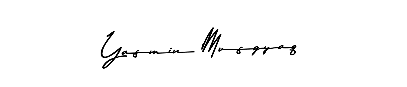 This is the best signature style for the Yasmin Musgyaq name. Also you like these signature font (Asem Kandis PERSONAL USE). Mix name signature. Yasmin Musgyaq signature style 9 images and pictures png