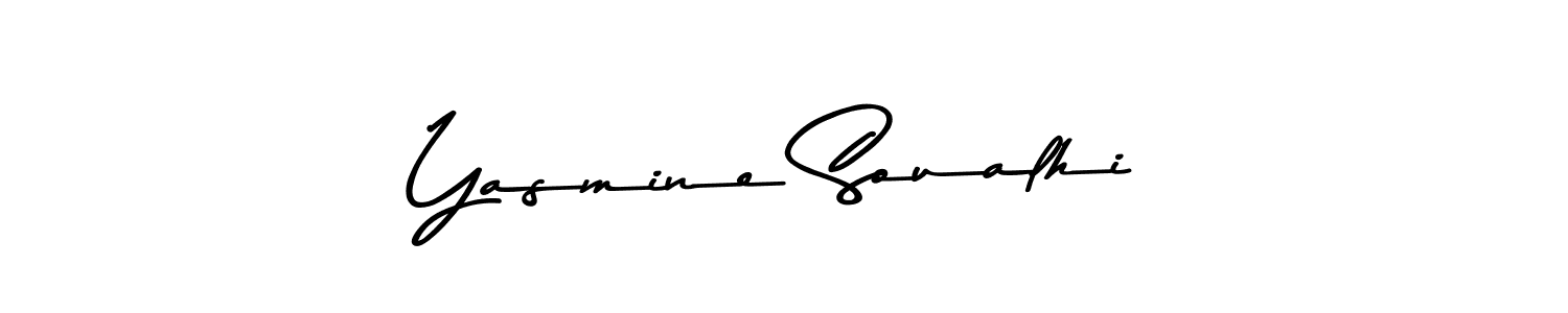 It looks lik you need a new signature style for name Yasmine Soualhi. Design unique handwritten (Asem Kandis PERSONAL USE) signature with our free signature maker in just a few clicks. Yasmine Soualhi signature style 9 images and pictures png