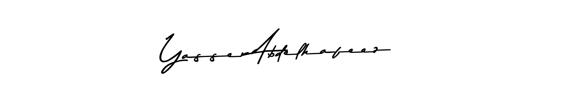 The best way (Asem Kandis PERSONAL USE) to make a short signature is to pick only two or three words in your name. The name Yasser Abdelhafeez include a total of six letters. For converting this name. Yasser Abdelhafeez signature style 9 images and pictures png