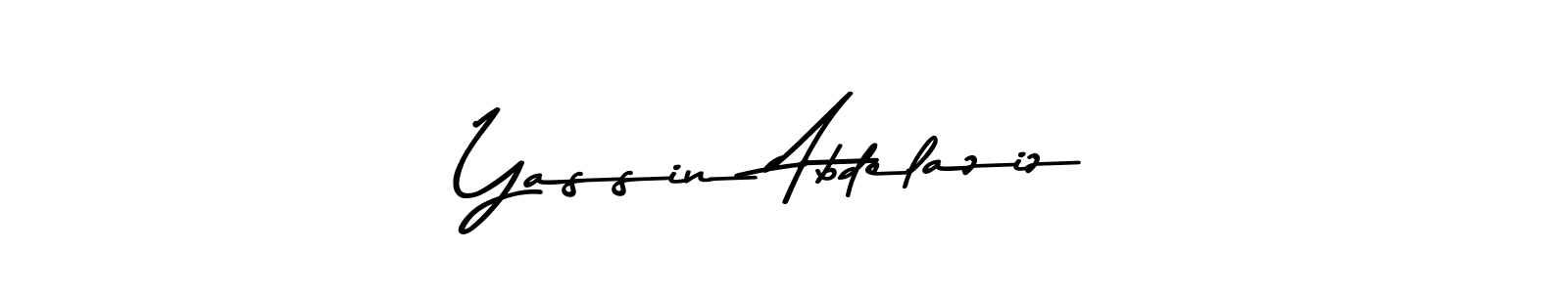 Here are the top 10 professional signature styles for the name Yassin Abdelaziz. These are the best autograph styles you can use for your name. Yassin Abdelaziz signature style 9 images and pictures png