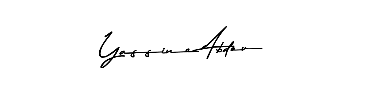 Make a beautiful signature design for name Yassine Abdou. Use this online signature maker to create a handwritten signature for free. Yassine Abdou signature style 9 images and pictures png