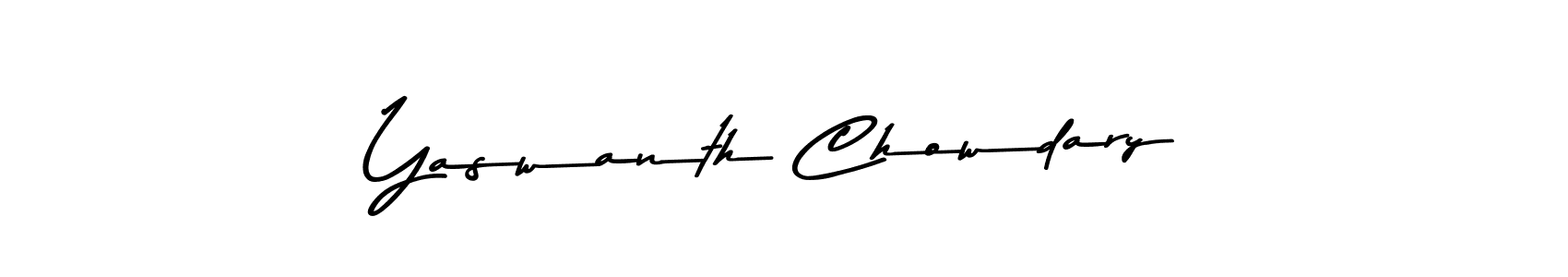 You should practise on your own different ways (Asem Kandis PERSONAL USE) to write your name (Yaswanth Chowdary) in signature. don't let someone else do it for you. Yaswanth Chowdary signature style 9 images and pictures png