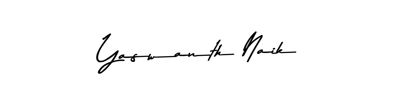 Design your own signature with our free online signature maker. With this signature software, you can create a handwritten (Asem Kandis PERSONAL USE) signature for name Yaswanth Naik. Yaswanth Naik signature style 9 images and pictures png