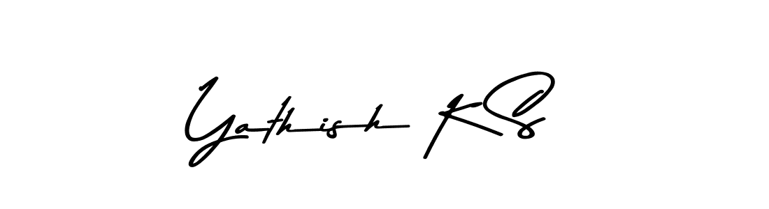 Best and Professional Signature Style for Yathish K S. Asem Kandis PERSONAL USE Best Signature Style Collection. Yathish K S signature style 9 images and pictures png