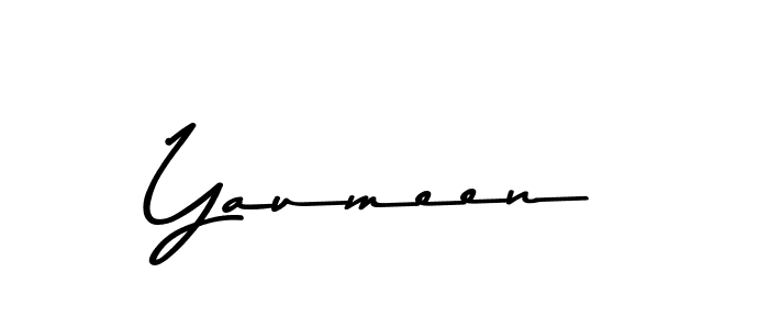 Make a beautiful signature design for name Yaumeen. Use this online signature maker to create a handwritten signature for free. Yaumeen signature style 9 images and pictures png