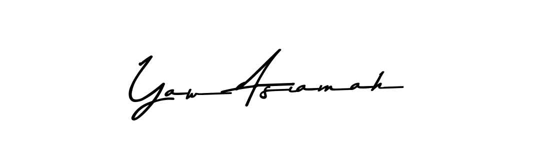 Design your own signature with our free online signature maker. With this signature software, you can create a handwritten (Asem Kandis PERSONAL USE) signature for name Yaw Asiamah. Yaw Asiamah signature style 9 images and pictures png