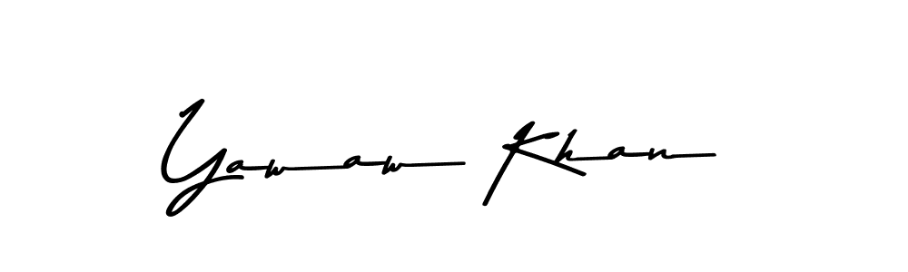 Make a beautiful signature design for name Yawaw Khan. Use this online signature maker to create a handwritten signature for free. Yawaw Khan signature style 9 images and pictures png