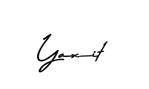 Create a beautiful signature design for name Yaxit. With this signature (Asem Kandis PERSONAL USE) fonts, you can make a handwritten signature for free. Yaxit signature style 9 images and pictures png