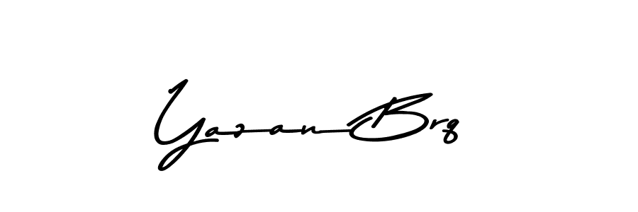 Design your own signature with our free online signature maker. With this signature software, you can create a handwritten (Asem Kandis PERSONAL USE) signature for name Yazan Brq. Yazan Brq signature style 9 images and pictures png