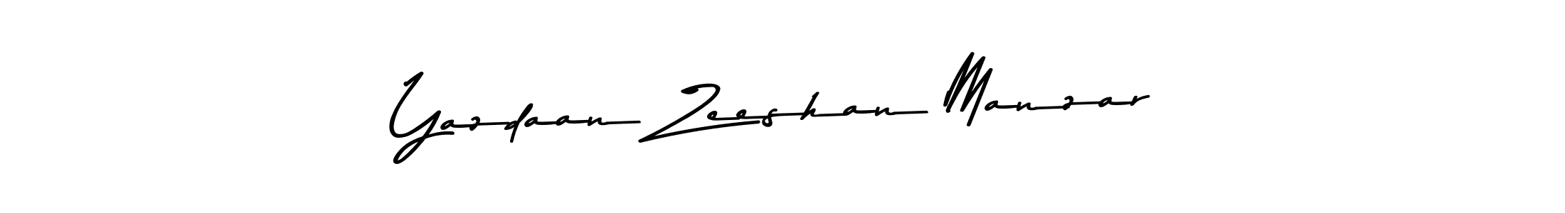 Similarly Asem Kandis PERSONAL USE is the best handwritten signature design. Signature creator online .You can use it as an online autograph creator for name Yazdaan Zeeshan Manzar. Yazdaan Zeeshan Manzar signature style 9 images and pictures png