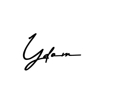 You should practise on your own different ways (Asem Kandis PERSONAL USE) to write your name (Ydom) in signature. don't let someone else do it for you. Ydom signature style 9 images and pictures png