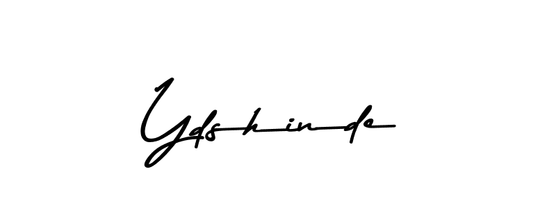 Make a beautiful signature design for name Ydshinde. Use this online signature maker to create a handwritten signature for free. Ydshinde signature style 9 images and pictures png