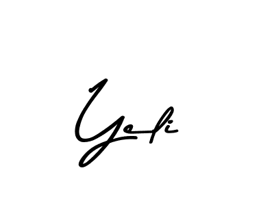 if you are searching for the best signature style for your name Yeli. so please give up your signature search. here we have designed multiple signature styles  using Asem Kandis PERSONAL USE. Yeli signature style 9 images and pictures png