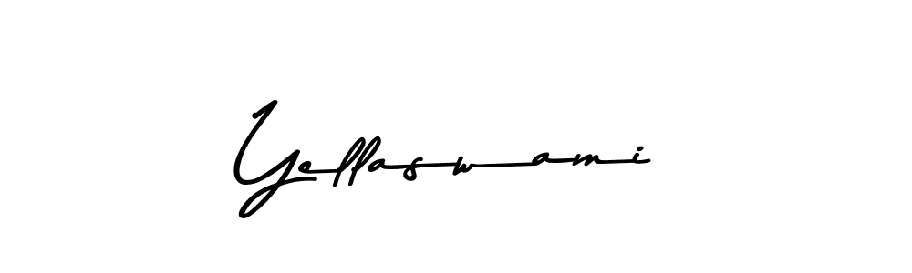 Make a beautiful signature design for name Yellaswami. With this signature (Asem Kandis PERSONAL USE) style, you can create a handwritten signature for free. Yellaswami signature style 9 images and pictures png