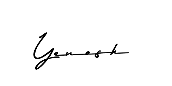 It looks lik you need a new signature style for name Yenosh. Design unique handwritten (Asem Kandis PERSONAL USE) signature with our free signature maker in just a few clicks. Yenosh signature style 9 images and pictures png