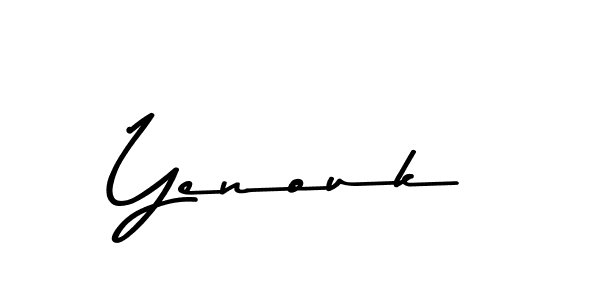 How to make Yenouk signature? Asem Kandis PERSONAL USE is a professional autograph style. Create handwritten signature for Yenouk name. Yenouk signature style 9 images and pictures png