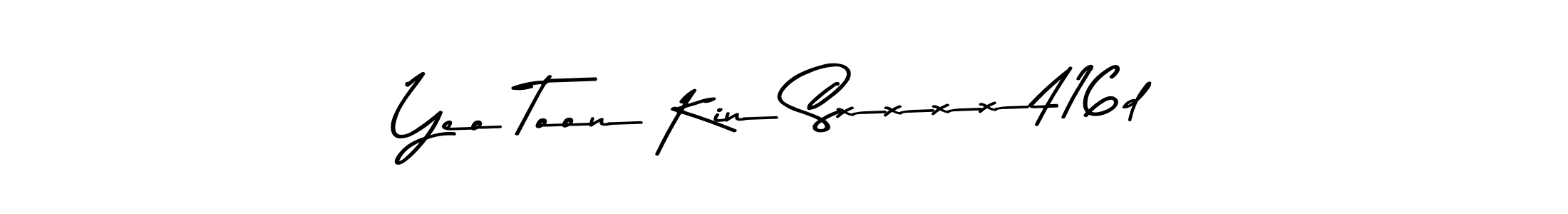 Make a beautiful signature design for name Yeo Toon Kin Sxxxx416d. With this signature (Asem Kandis PERSONAL USE) style, you can create a handwritten signature for free. Yeo Toon Kin Sxxxx416d signature style 9 images and pictures png