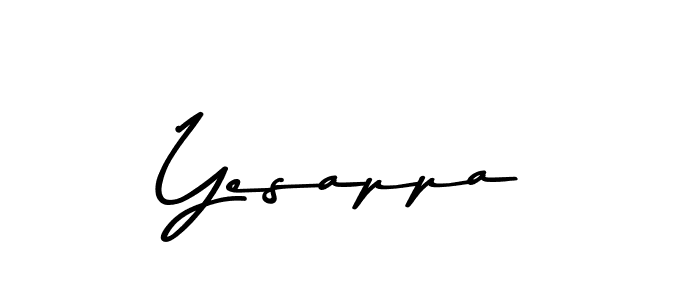 Make a beautiful signature design for name Yesappa. Use this online signature maker to create a handwritten signature for free. Yesappa signature style 9 images and pictures png