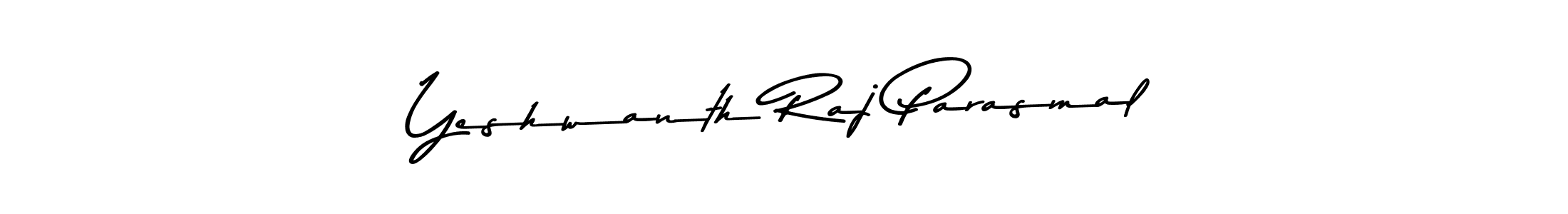 Make a beautiful signature design for name Yeshwanth Raj Parasmal. Use this online signature maker to create a handwritten signature for free. Yeshwanth Raj Parasmal signature style 9 images and pictures png