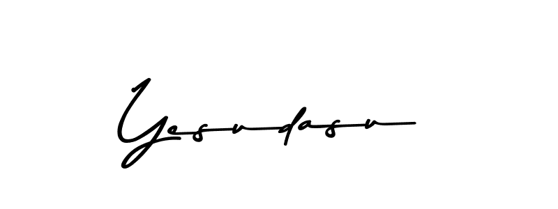 Make a beautiful signature design for name Yesudasu. With this signature (Asem Kandis PERSONAL USE) style, you can create a handwritten signature for free. Yesudasu signature style 9 images and pictures png
