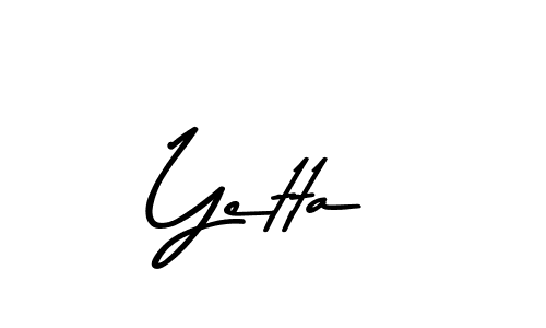 Similarly Asem Kandis PERSONAL USE is the best handwritten signature design. Signature creator online .You can use it as an online autograph creator for name Yetta. Yetta signature style 9 images and pictures png