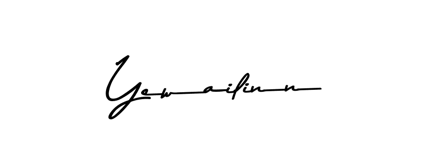 It looks lik you need a new signature style for name Yewailinn. Design unique handwritten (Asem Kandis PERSONAL USE) signature with our free signature maker in just a few clicks. Yewailinn signature style 9 images and pictures png