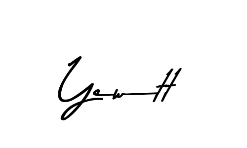 Once you've used our free online signature maker to create your best signature Asem Kandis PERSONAL USE style, it's time to enjoy all of the benefits that Yewtt name signing documents. Yewtt signature style 9 images and pictures png