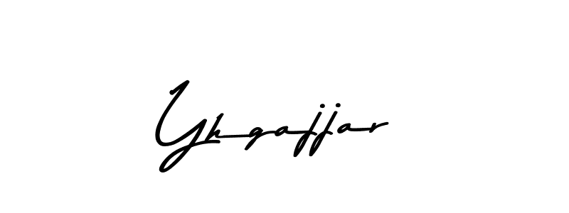 Make a beautiful signature design for name Yhgajjar. With this signature (Asem Kandis PERSONAL USE) style, you can create a handwritten signature for free. Yhgajjar signature style 9 images and pictures png