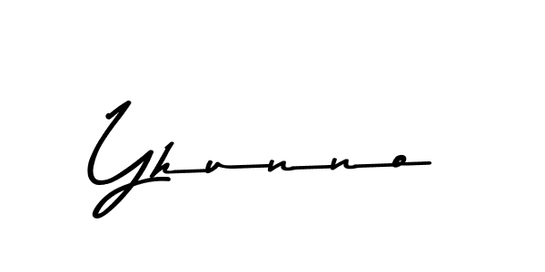 Here are the top 10 professional signature styles for the name Yhunno. These are the best autograph styles you can use for your name. Yhunno signature style 9 images and pictures png