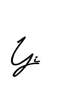 You should practise on your own different ways (Asem Kandis PERSONAL USE) to write your name (Yi) in signature. don't let someone else do it for you. Yi signature style 9 images and pictures png