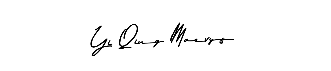 if you are searching for the best signature style for your name Yi Qing Maevys. so please give up your signature search. here we have designed multiple signature styles  using Asem Kandis PERSONAL USE. Yi Qing Maevys signature style 9 images and pictures png