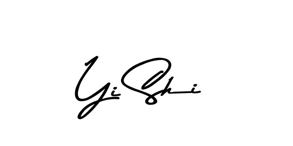How to make Yi Shi name signature. Use Asem Kandis PERSONAL USE style for creating short signs online. This is the latest handwritten sign. Yi Shi signature style 9 images and pictures png
