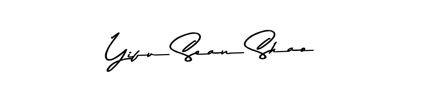 Make a beautiful signature design for name Yifu Sean Shao. With this signature (Asem Kandis PERSONAL USE) style, you can create a handwritten signature for free. Yifu Sean Shao signature style 9 images and pictures png