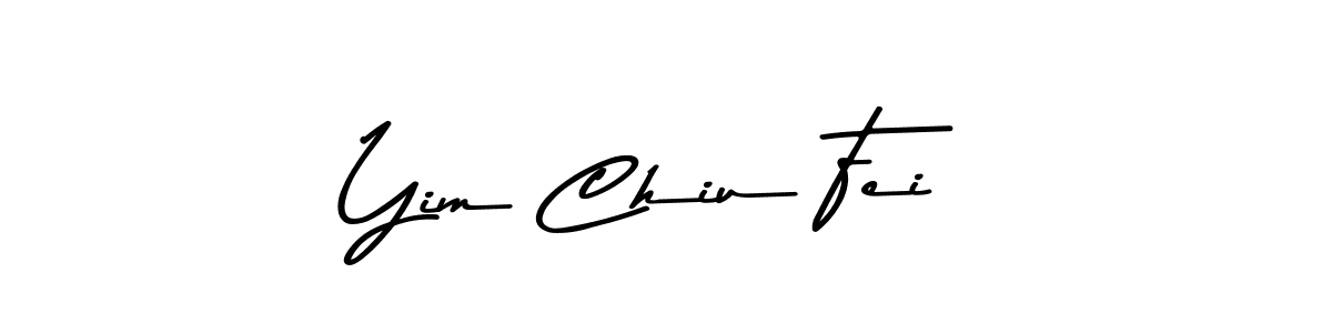 Here are the top 10 professional signature styles for the name Yim Chiu Fei. These are the best autograph styles you can use for your name. Yim Chiu Fei signature style 9 images and pictures png