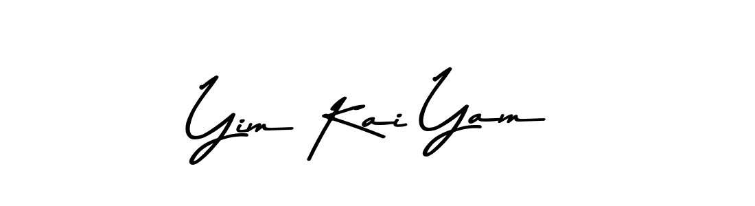 Asem Kandis PERSONAL USE is a professional signature style that is perfect for those who want to add a touch of class to their signature. It is also a great choice for those who want to make their signature more unique. Get Yim Kai Yam name to fancy signature for free. Yim Kai Yam signature style 9 images and pictures png