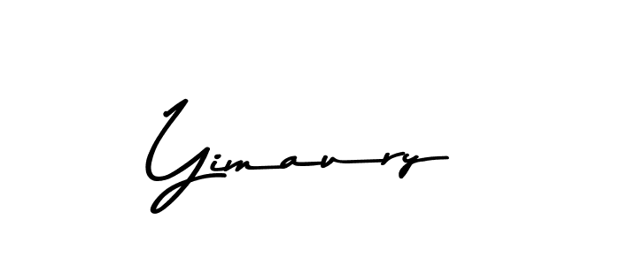 Design your own signature with our free online signature maker. With this signature software, you can create a handwritten (Asem Kandis PERSONAL USE) signature for name Yimaury. Yimaury signature style 9 images and pictures png