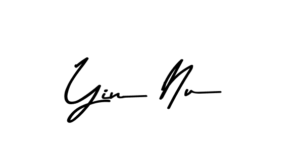 This is the best signature style for the Yin Nu name. Also you like these signature font (Asem Kandis PERSONAL USE). Mix name signature. Yin Nu signature style 9 images and pictures png