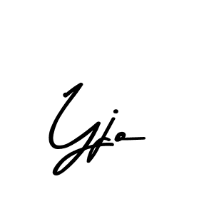 How to Draw Yjo signature style? Asem Kandis PERSONAL USE is a latest design signature styles for name Yjo. Yjo signature style 9 images and pictures png