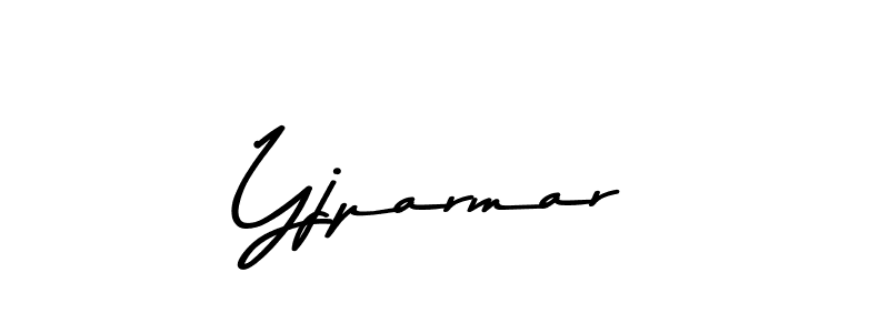 Create a beautiful signature design for name Yjparmar. With this signature (Asem Kandis PERSONAL USE) fonts, you can make a handwritten signature for free. Yjparmar signature style 9 images and pictures png