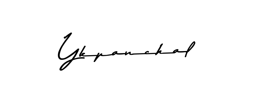 Ykpanchal stylish signature style. Best Handwritten Sign (Asem Kandis PERSONAL USE) for my name. Handwritten Signature Collection Ideas for my name Ykpanchal. Ykpanchal signature style 9 images and pictures png