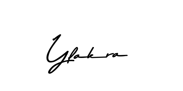 Use a signature maker to create a handwritten signature online. With this signature software, you can design (Asem Kandis PERSONAL USE) your own signature for name Ylakra. Ylakra signature style 9 images and pictures png
