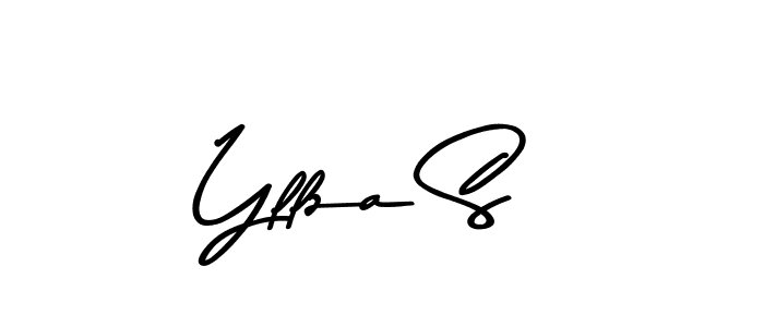 Make a beautiful signature design for name Yllza S. With this signature (Asem Kandis PERSONAL USE) style, you can create a handwritten signature for free. Yllza S signature style 9 images and pictures png