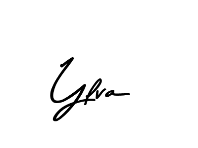 You should practise on your own different ways (Asem Kandis PERSONAL USE) to write your name (Ylva) in signature. don't let someone else do it for you. Ylva signature style 9 images and pictures png