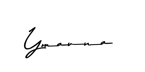 Use a signature maker to create a handwritten signature online. With this signature software, you can design (Asem Kandis PERSONAL USE) your own signature for name Ymauna. Ymauna signature style 9 images and pictures png