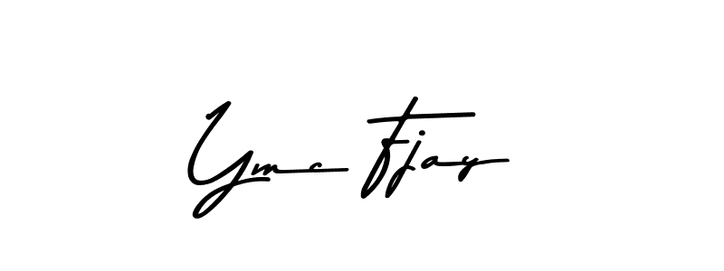 Also You can easily find your signature by using the search form. We will create Ymc Fjay name handwritten signature images for you free of cost using Asem Kandis PERSONAL USE sign style. Ymc Fjay signature style 9 images and pictures png