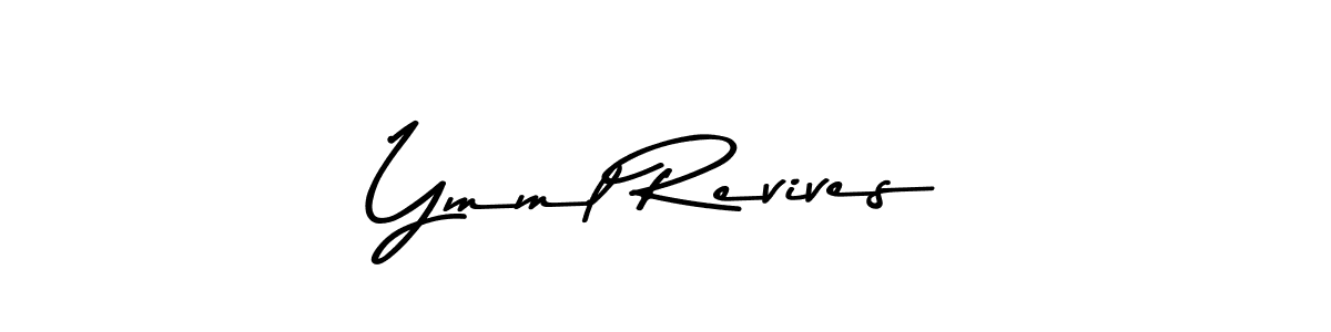 Check out images of Autograph of Ymml Revives name. Actor Ymml Revives Signature Style. Asem Kandis PERSONAL USE is a professional sign style online. Ymml Revives signature style 9 images and pictures png